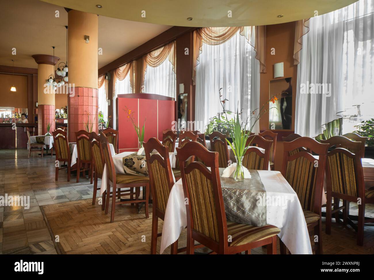 Ristorante Stylowa, Nowa Huta, Cracovia, Polonia Foto Stock