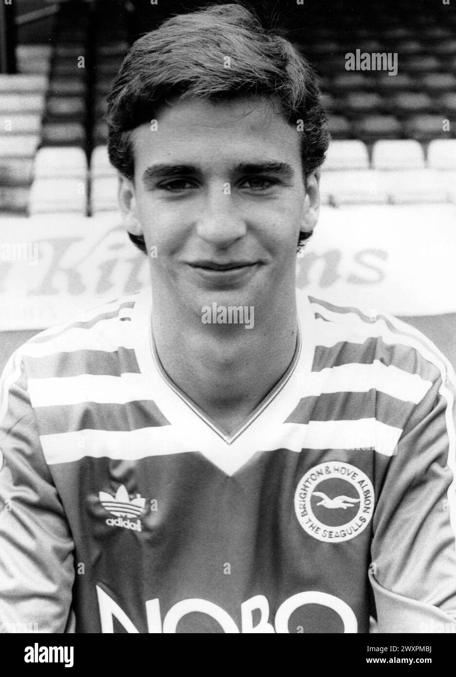 BRIGHTON E HOVE ALBION. DAVID GIPP 1986 PIC MIKE WALKER 1986 Foto Stock