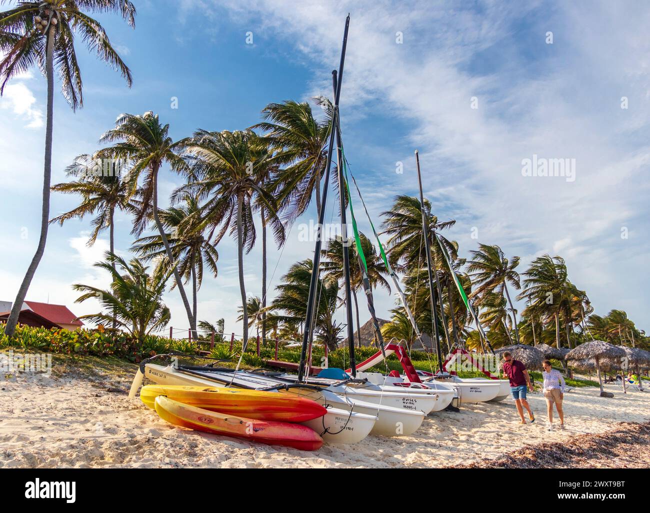 03.03.2024 - Cayo Coco Island, Cuba - Hotel Beach of the Brisas Foto Stock