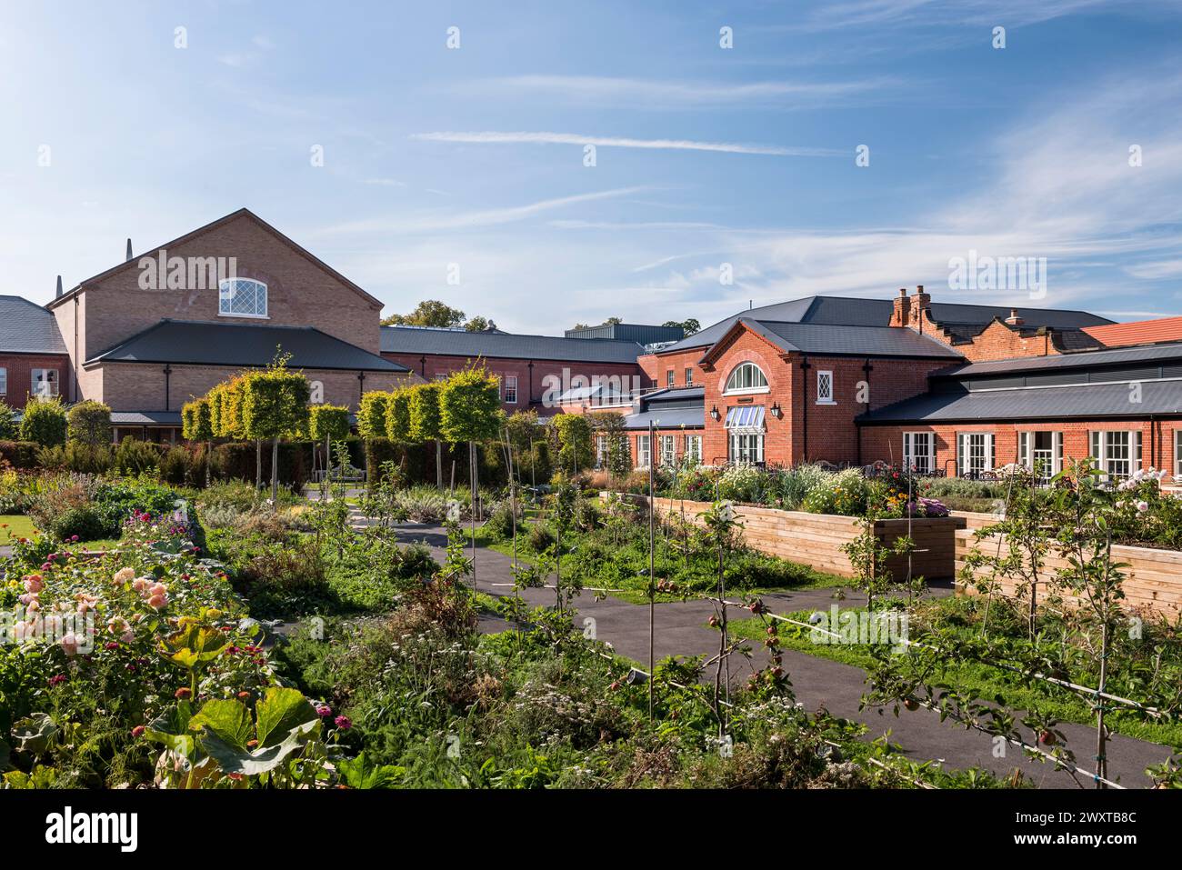 Defence and National Rehabilitation Centre (DNRC), Stanford on Soar, Inghilterra. Progetto di riqualificazione da 300 milioni di sterline gestito da Arup. Foto Stock