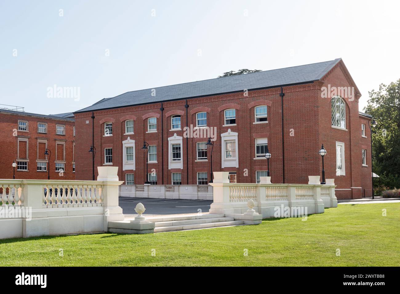 Defence and National Rehabilitation Centre (DNRC), Stanford on Soar, Inghilterra. Progetto di riqualificazione da 300 milioni di sterline gestito da Arup. Foto Stock