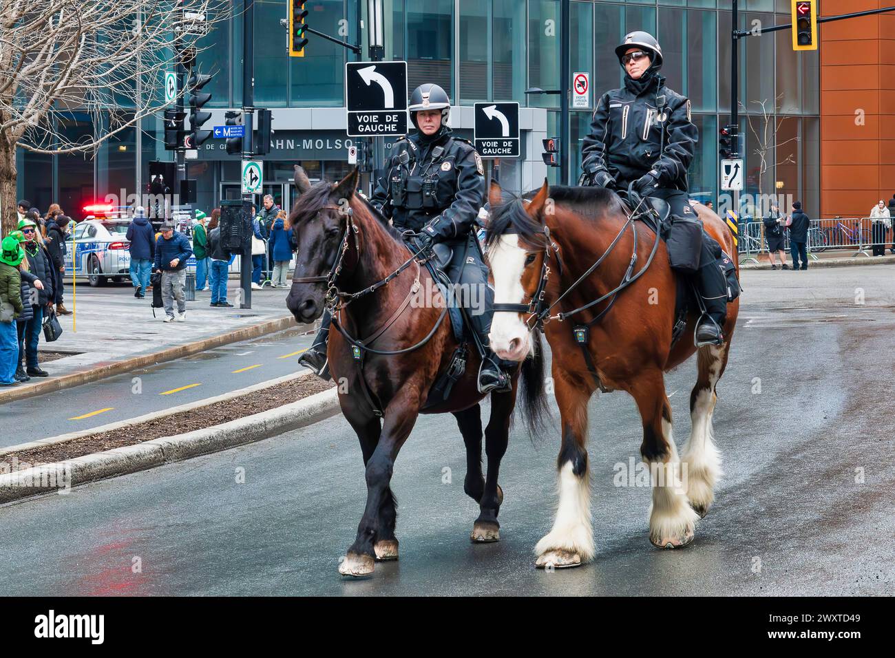 St Patricks' Day Parade 2024 immagini Foto Stock