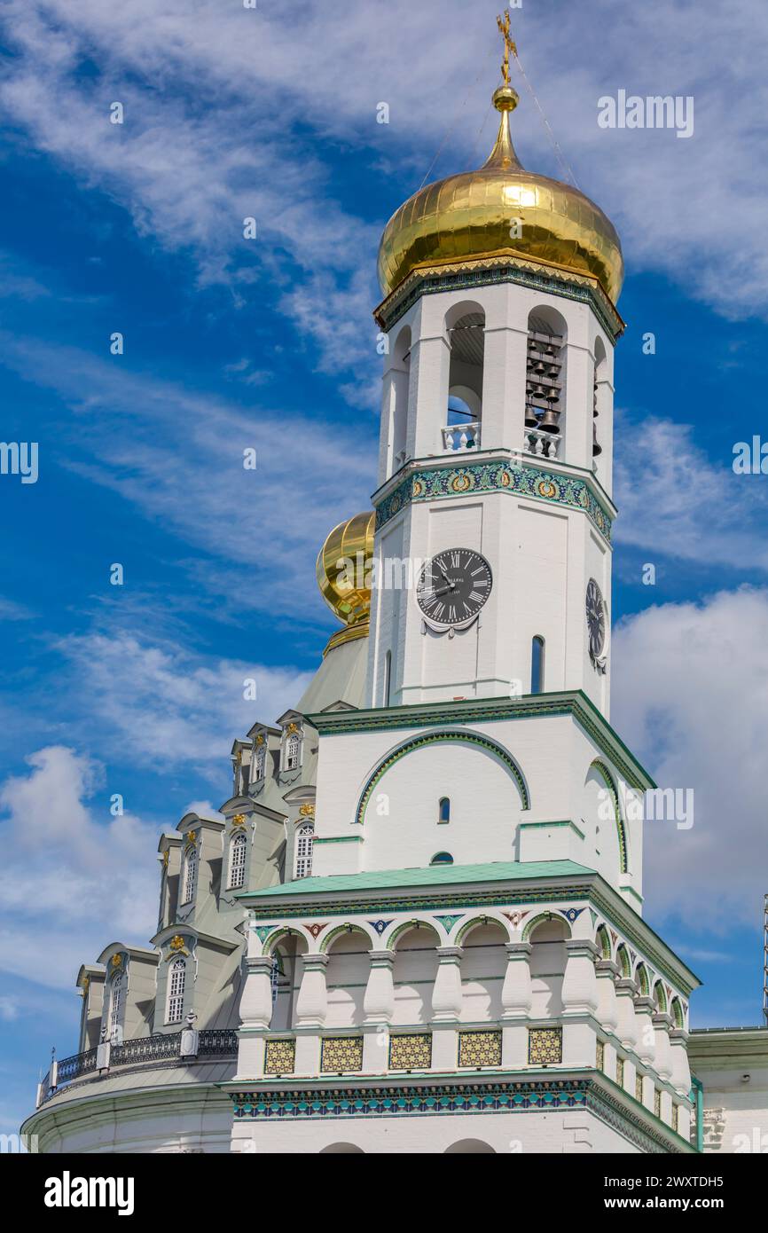 Cattedrale della Resurrezione, 1685, nuovo monastero di Gerusalemme, Istra, regione di Mosca, regione di Mosca, Russia Foto Stock