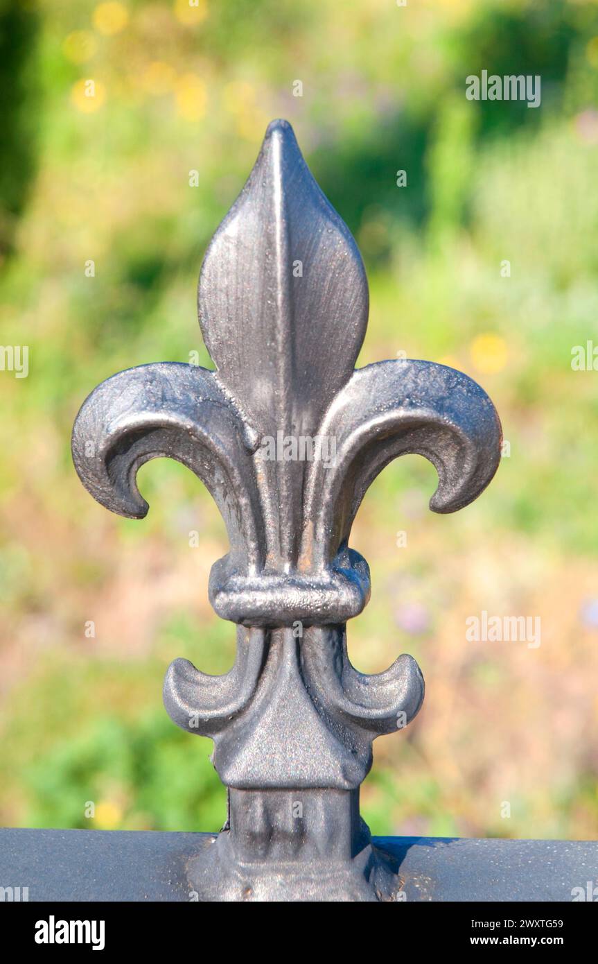 Fleur de Lis. Foto Stock