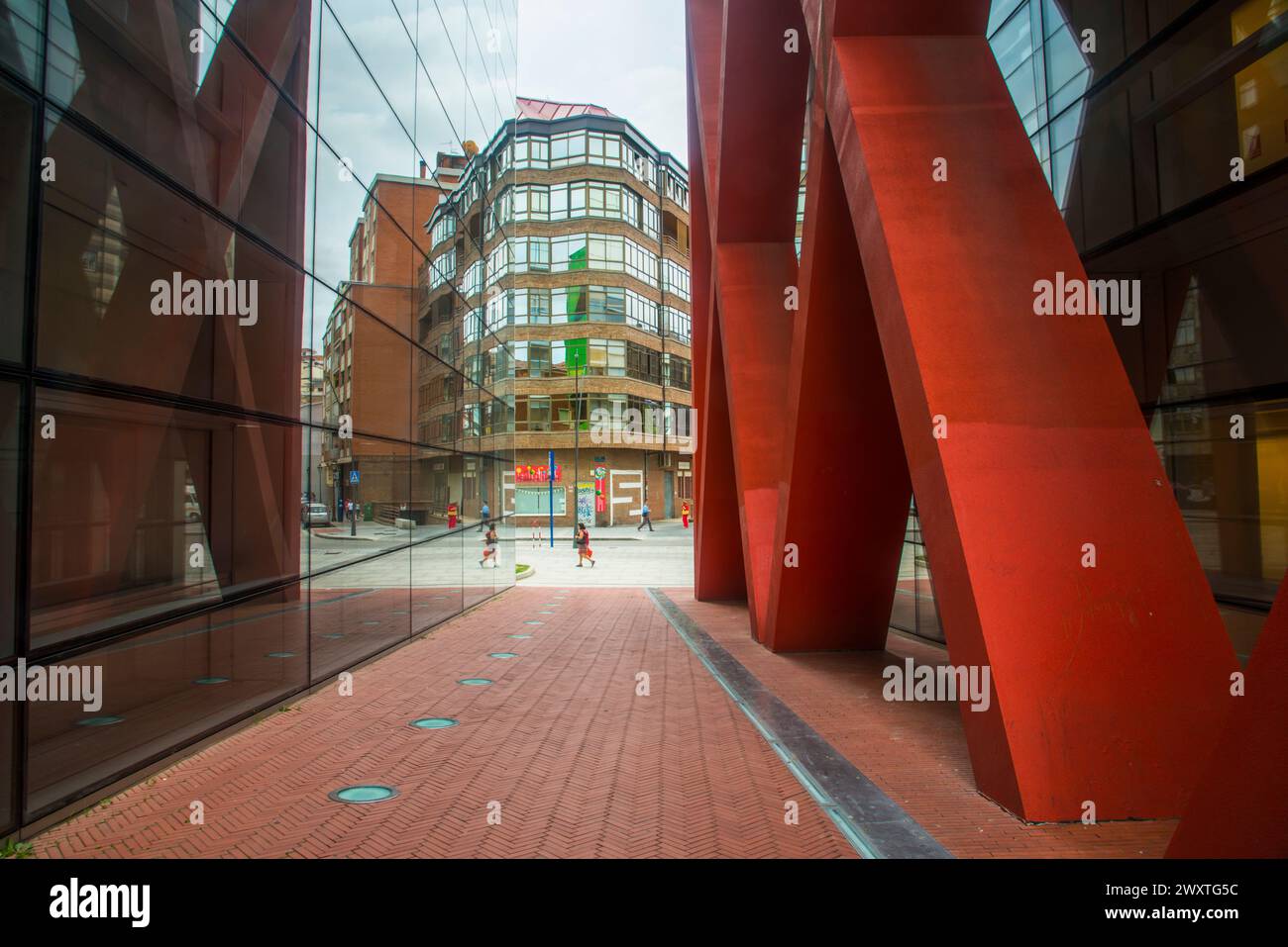 Evoluzione umana museo. Burgos, Spagna. Foto Stock