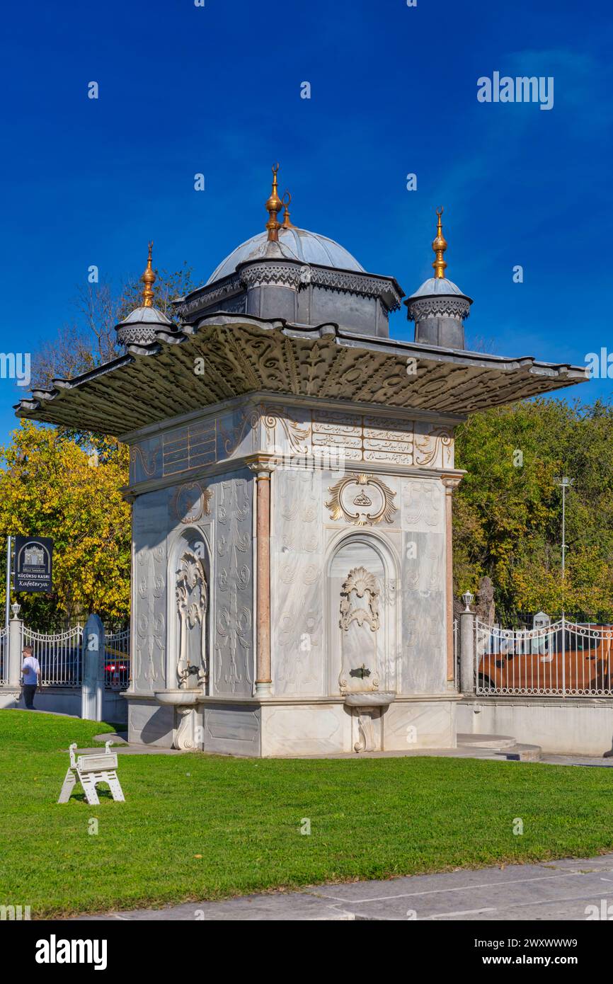 Kucuksu Pavilion, 1857, Istanbul, Turchia Foto Stock