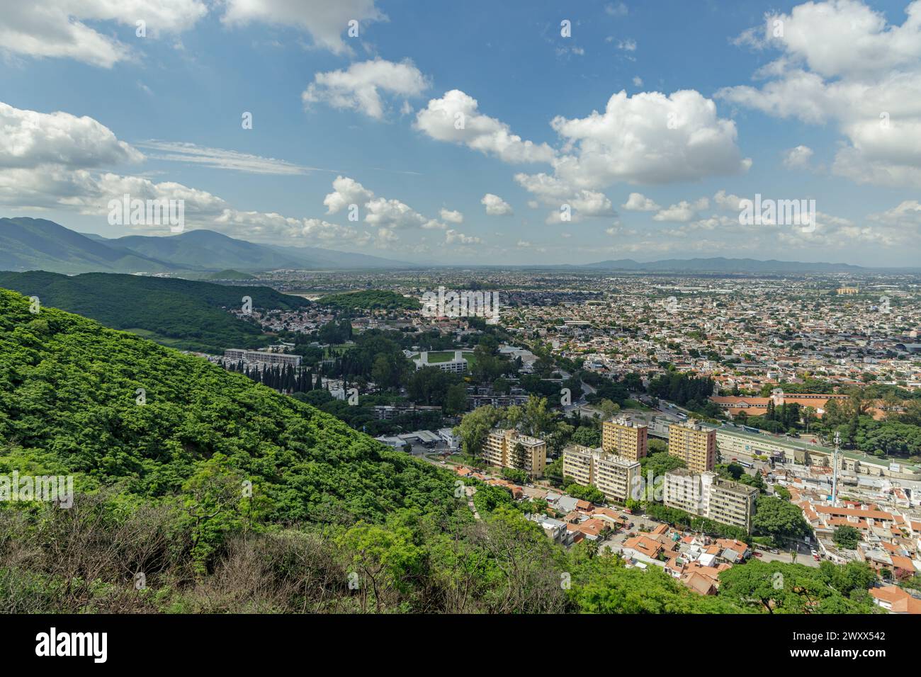 Cerro San Bernardo nella città di Salta in Argentina. Foto Stock