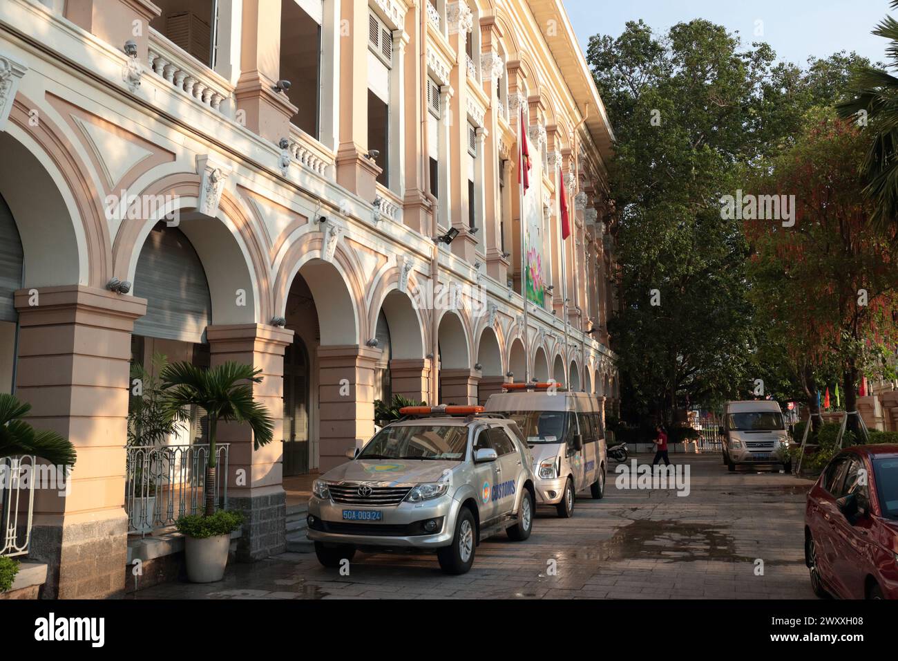 Edificio del dipartimento doganale in stile coloniale, ho chi min City (Saigon), Vietnam Foto Stock
