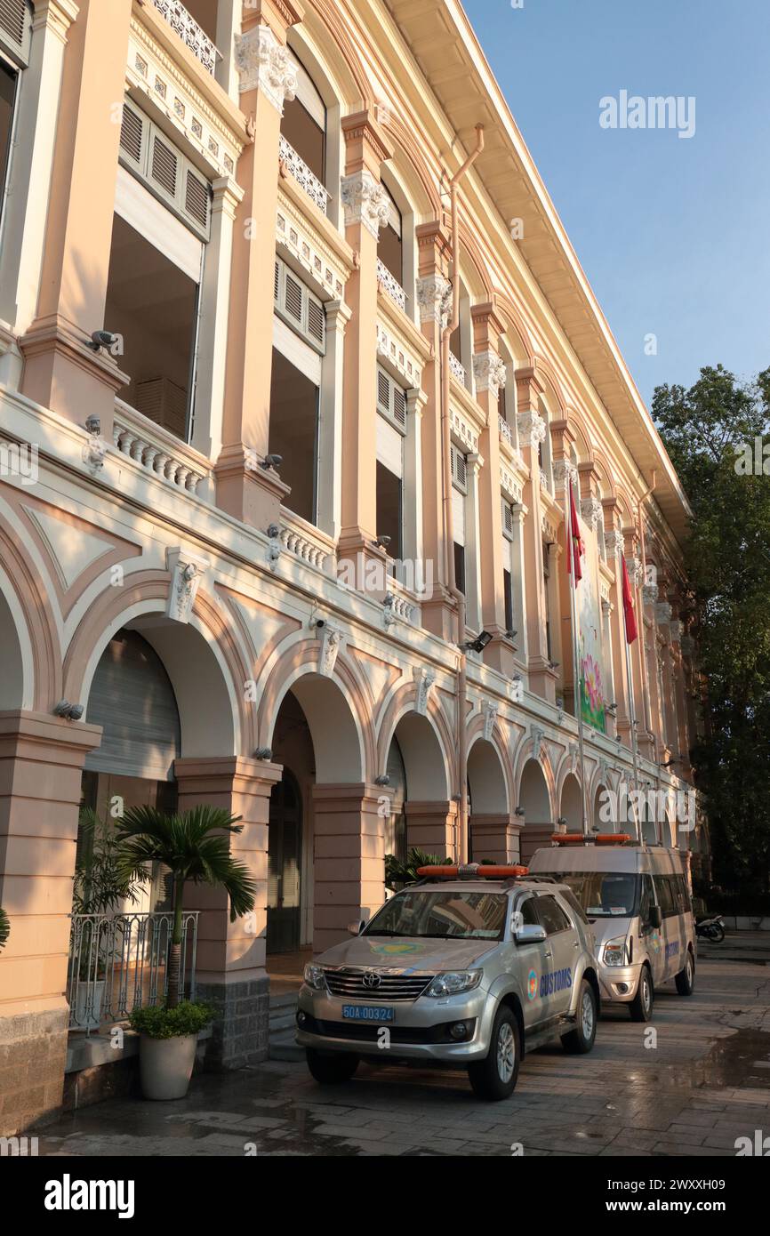 Edificio del dipartimento doganale in stile coloniale, ho chi min City (Saigon), Vietnam Foto Stock