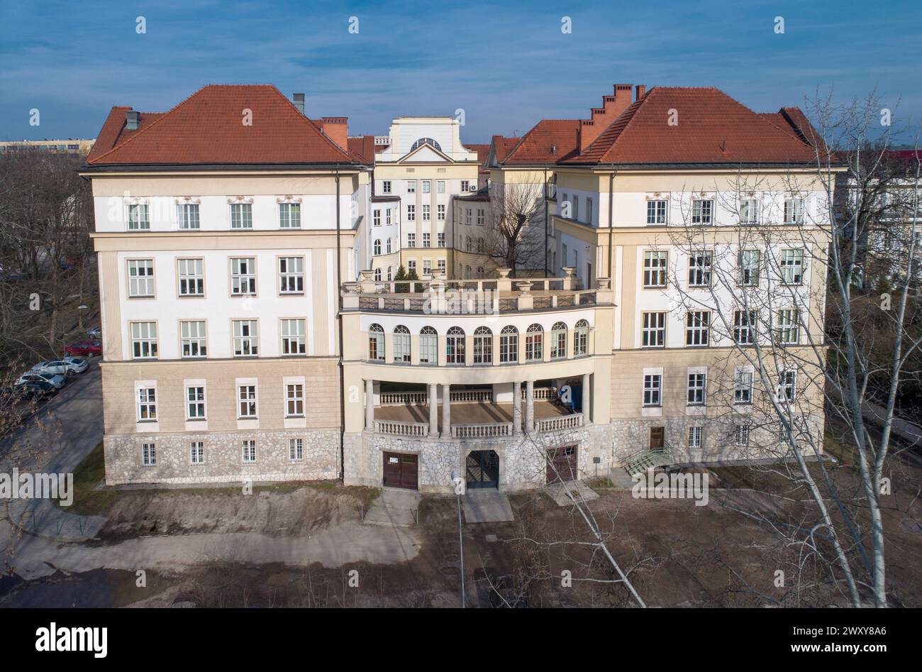 Dipartimento di Ostetricia e malattie ginecologiche dell'Università Jagellonica, Wesola, Cracovia, Polonia Foto Stock
