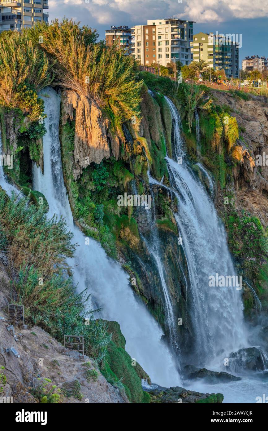 Cascate di Lower Duden, Antalya, provincia di Antalya, Turchia Foto Stock