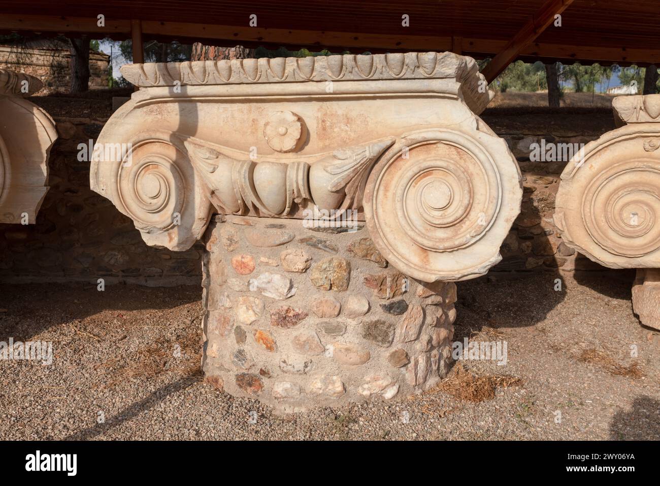 Tempio di Artemide, Sardi, Sardi, provincia di Manisa, Turchia Foto Stock