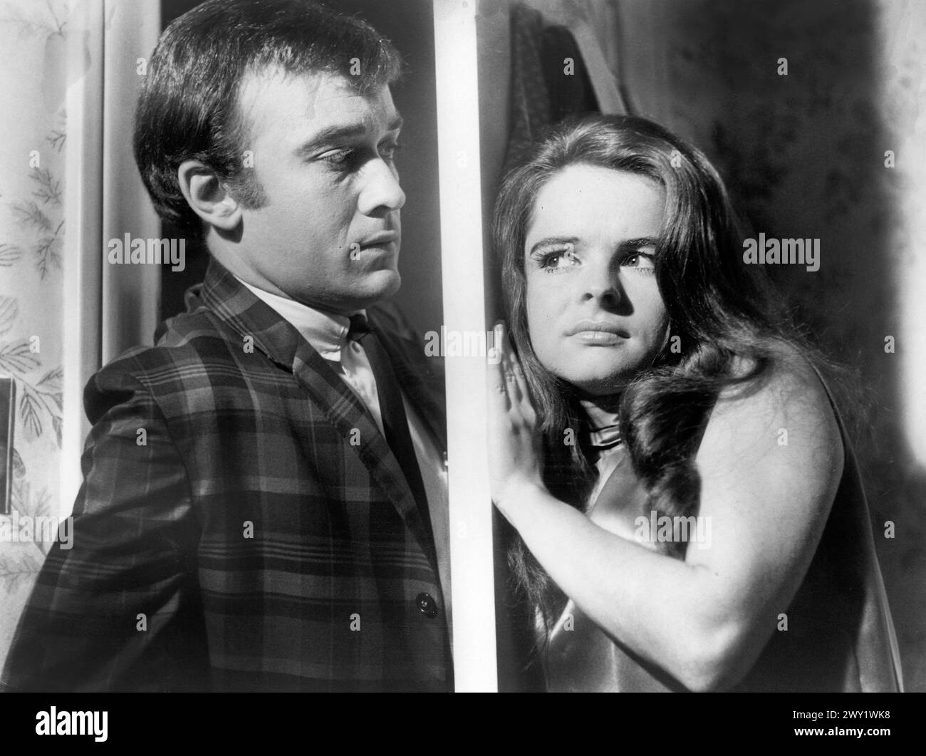 Susan Bernard, sul set del film, Stranger in Hollywood', Emerson Film Enterprises, 1968 Foto Stock