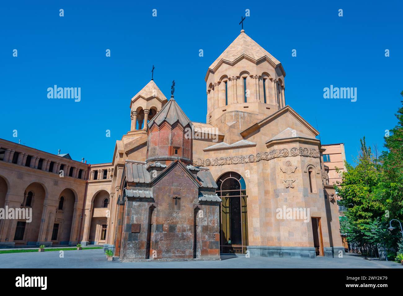 St Chiesa di Astvatsatsin Kathoghike a Erevan, Armenia Foto Stock