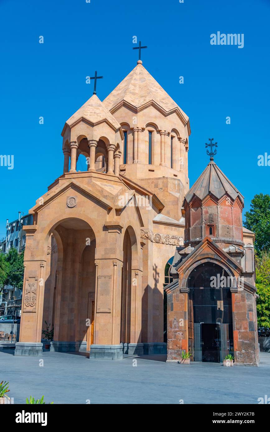 St Chiesa di Astvatsatsin Kathoghike a Erevan, Armenia Foto Stock