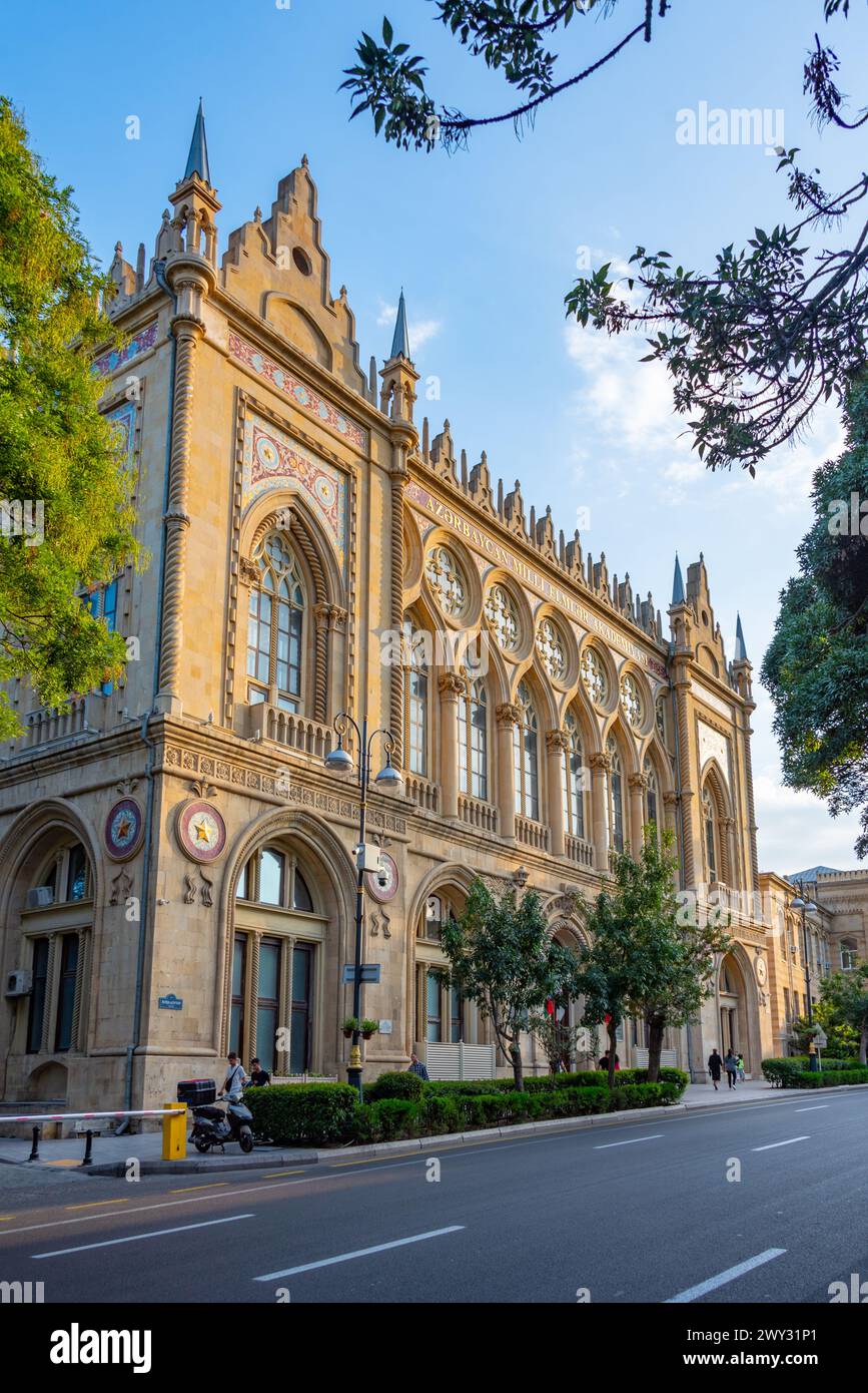 Palazzo Ismailiyya a Baku, Azerbaigian Foto Stock