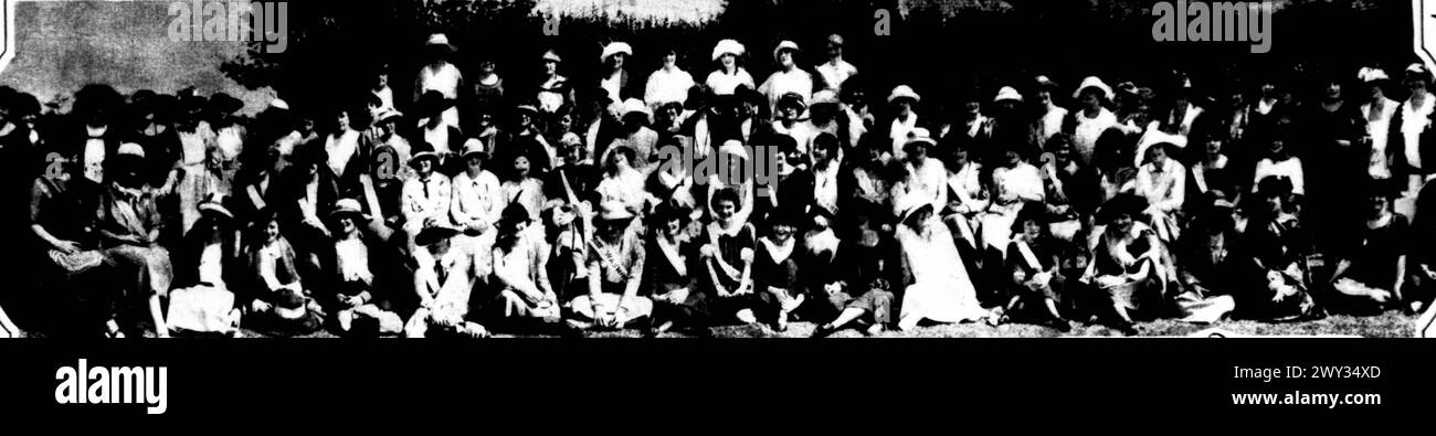 Concorrenti di Miss America 1922 Foto Stock