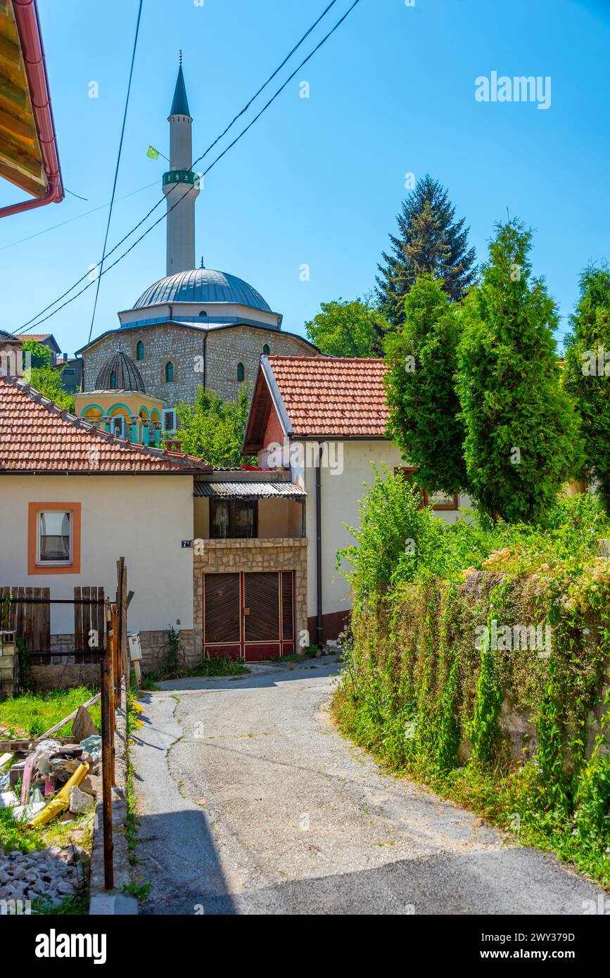 Vecchia moschea nella città bosniaca di Travnik Foto Stock