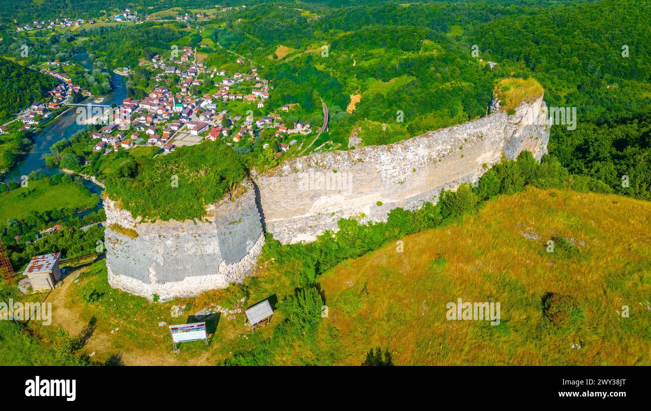 Città vecchia di Ostrovica e Kulen Vakuf in Bosnia ed Erzegovina Foto Stock
