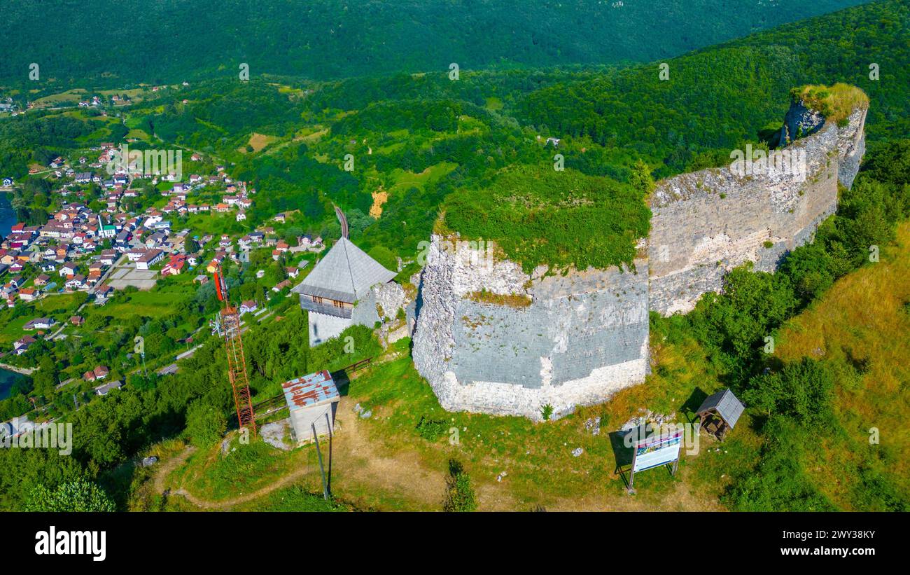 Città vecchia di Ostrovica e Kulen Vakuf in Bosnia ed Erzegovina Foto Stock
