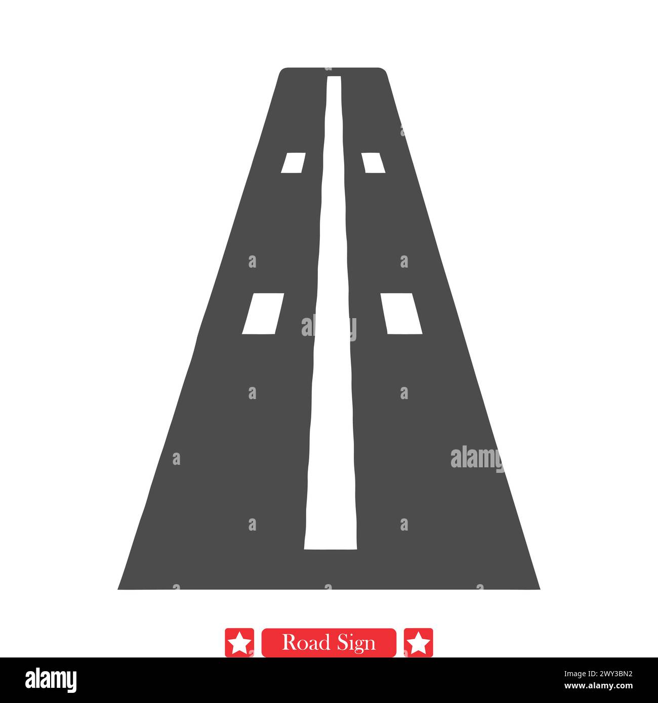 Urban Mapping Toolkit Completary Road Sign silhouette Collection Illustrazione Vettoriale