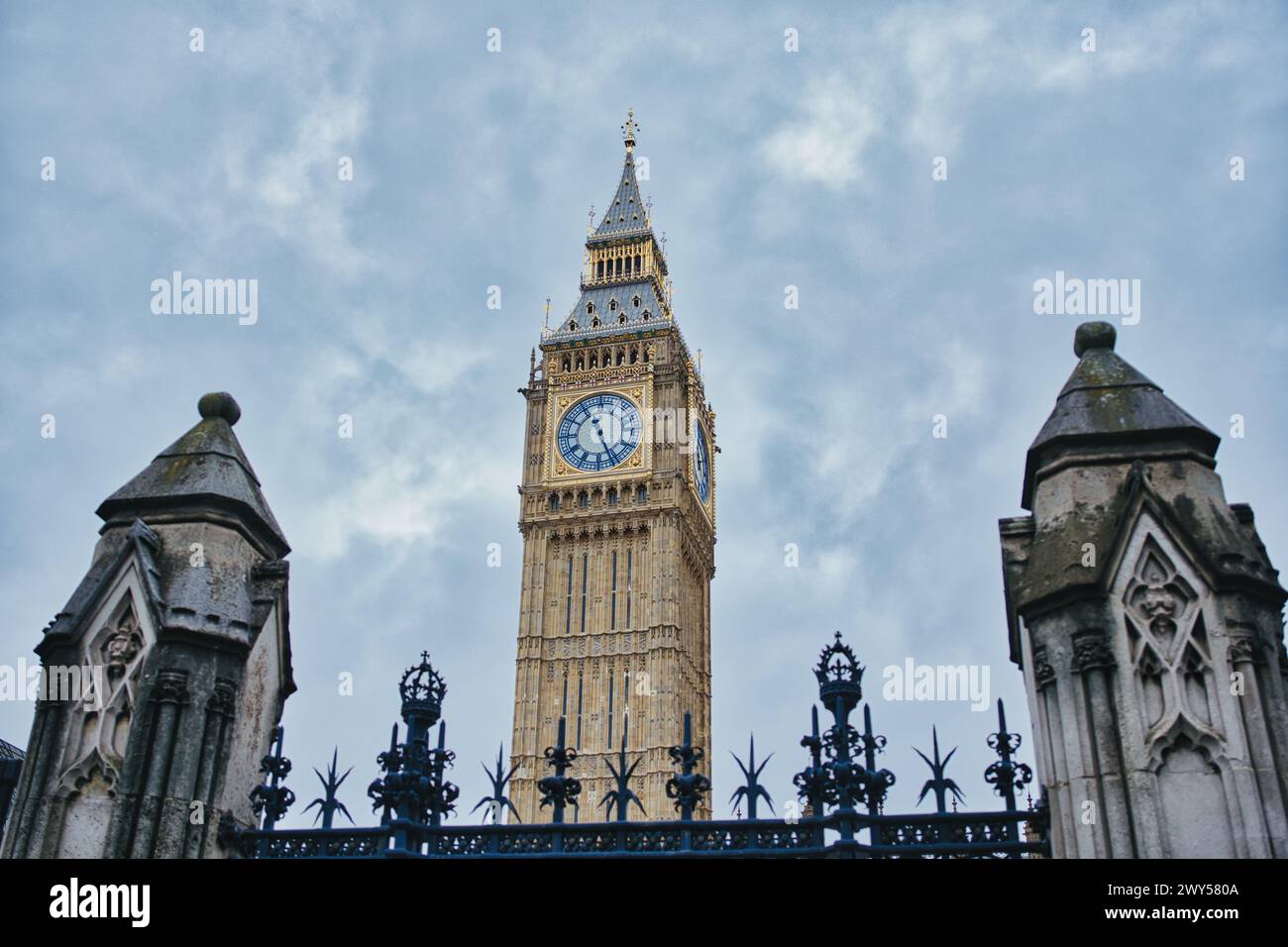 Torre dell'orologio Big Ben Foto Stock