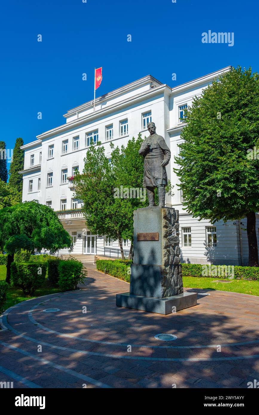 Assemblea municipale di Podgorica in Montenegro Foto Stock