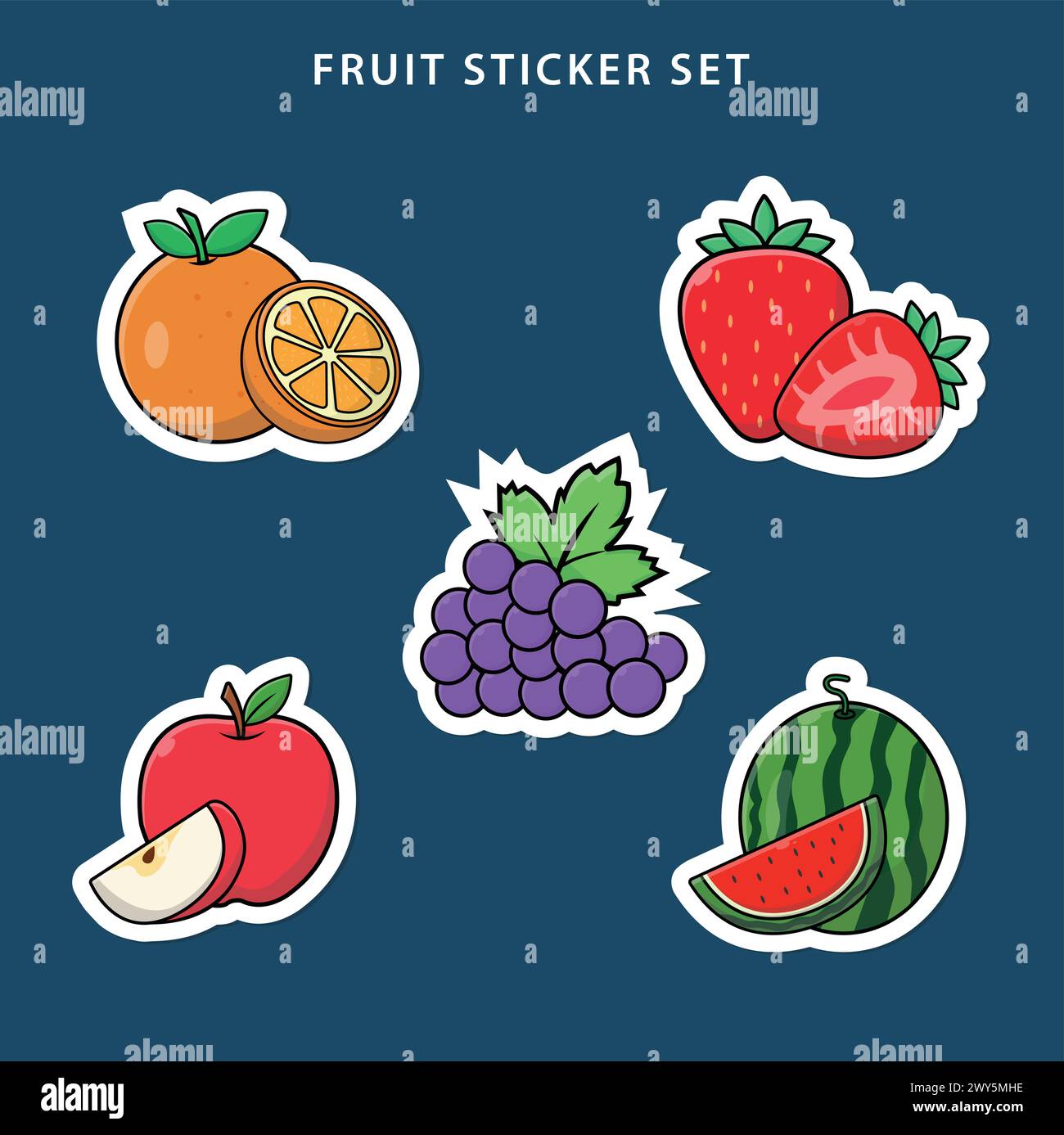 Sticker Per Cucina Fatti A Mano - Adesivi Per Ricette, Diario Alimentare E Frutta/Verdura - Foto 9