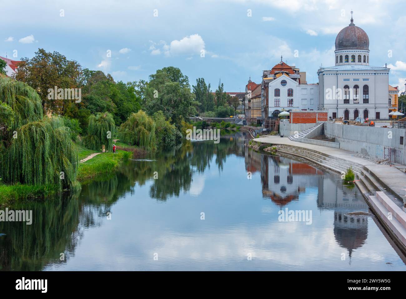 Sinagoga di Zion Neolog nella città rumena di Oradea Foto Stock