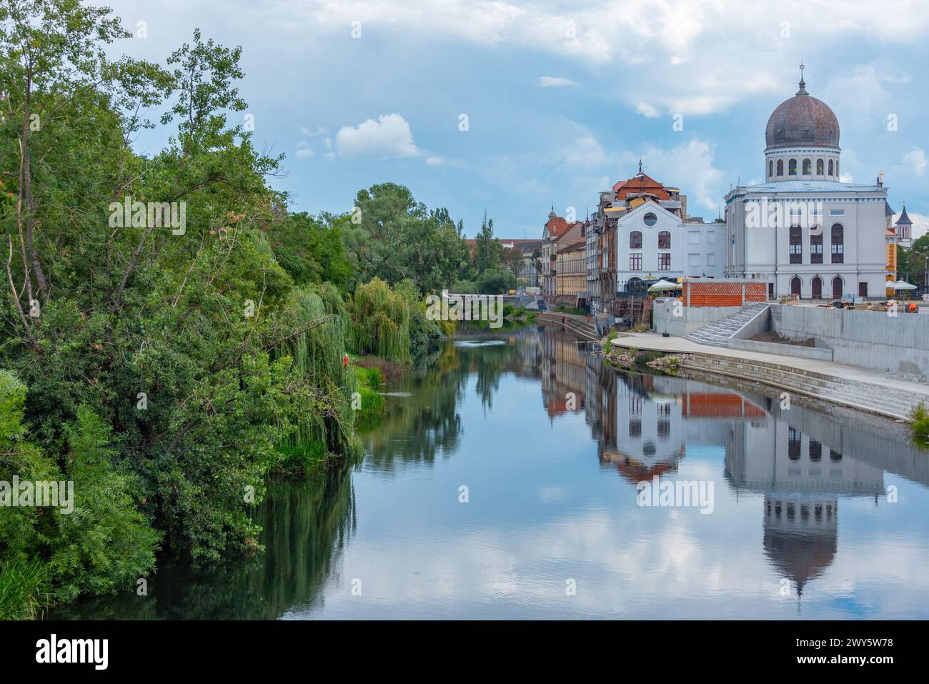 Sinagoga di Zion Neolog nella città rumena di Oradea Foto Stock