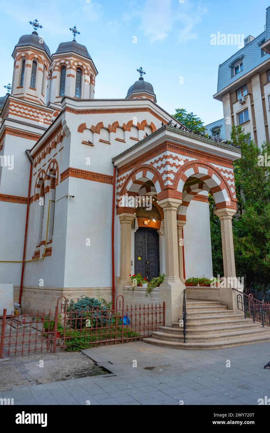 Chiesa di Zlatari nella capitale rumena Bucarest Foto Stock