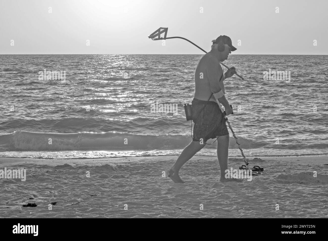 Il bianco e nero esalta i dettagli dell'immagine Foto Stock