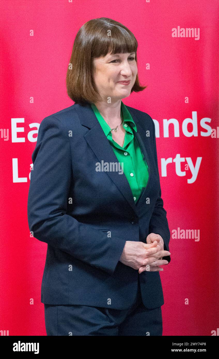 Rachel Reeves, Cancelliere ombra del Partito Laburista. Foto Stock