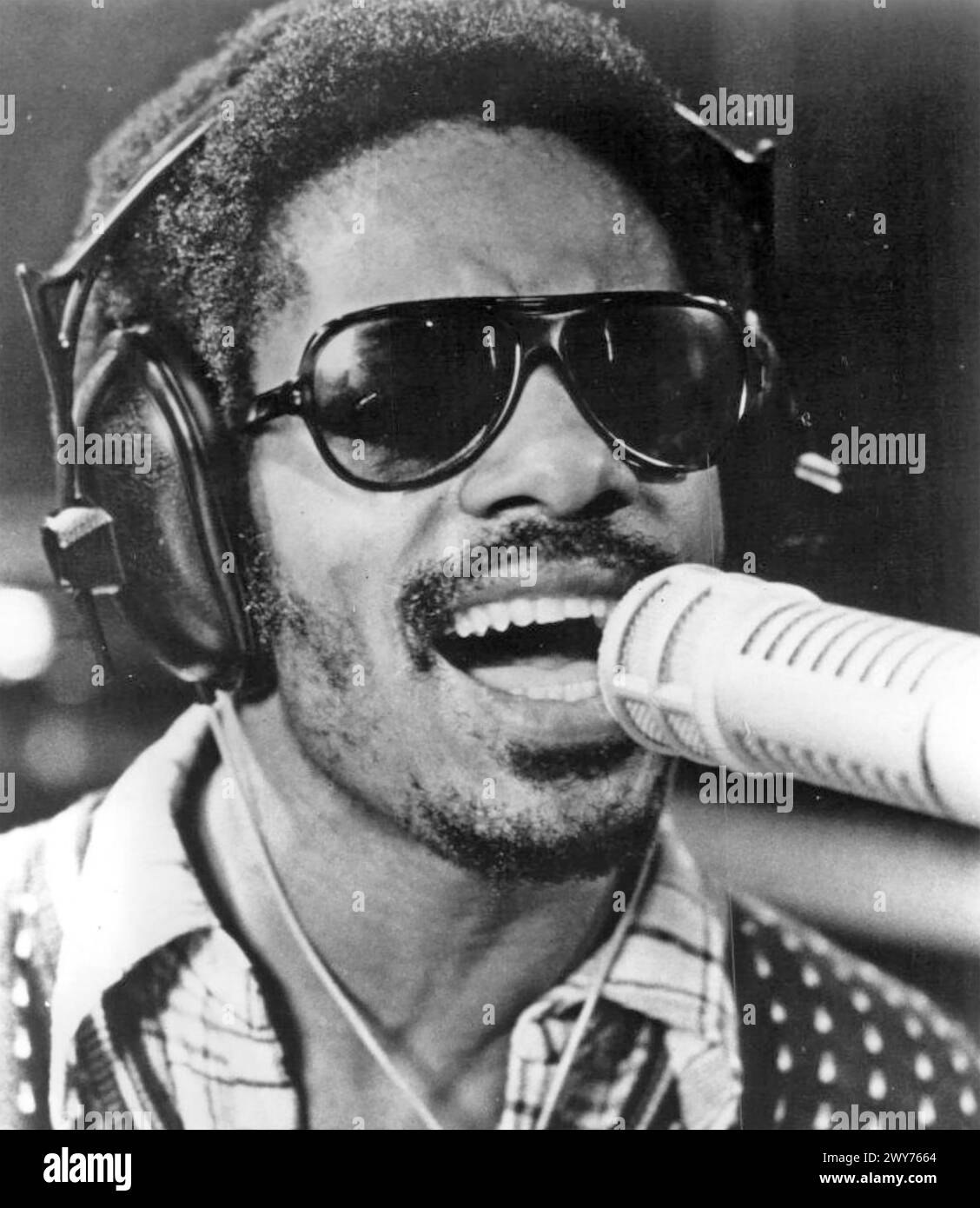 STEVIE WONDER cantante/cantautore americano nel 1973 Foto Stock