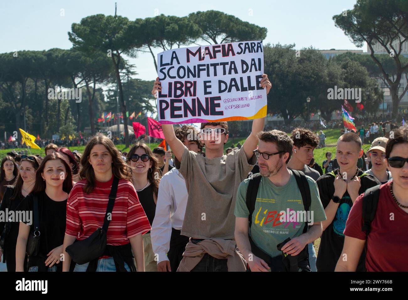 21 marzo 2024 - Roma, Italia: Memorial Day per le vittime innocenti della mafia. © Andrea Sabbadini Foto Stock