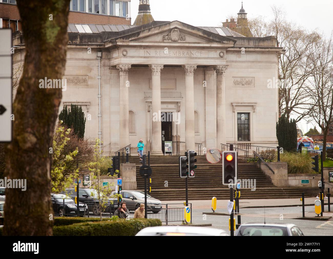 Stockport War Memorial Art Gallery Foto Stock