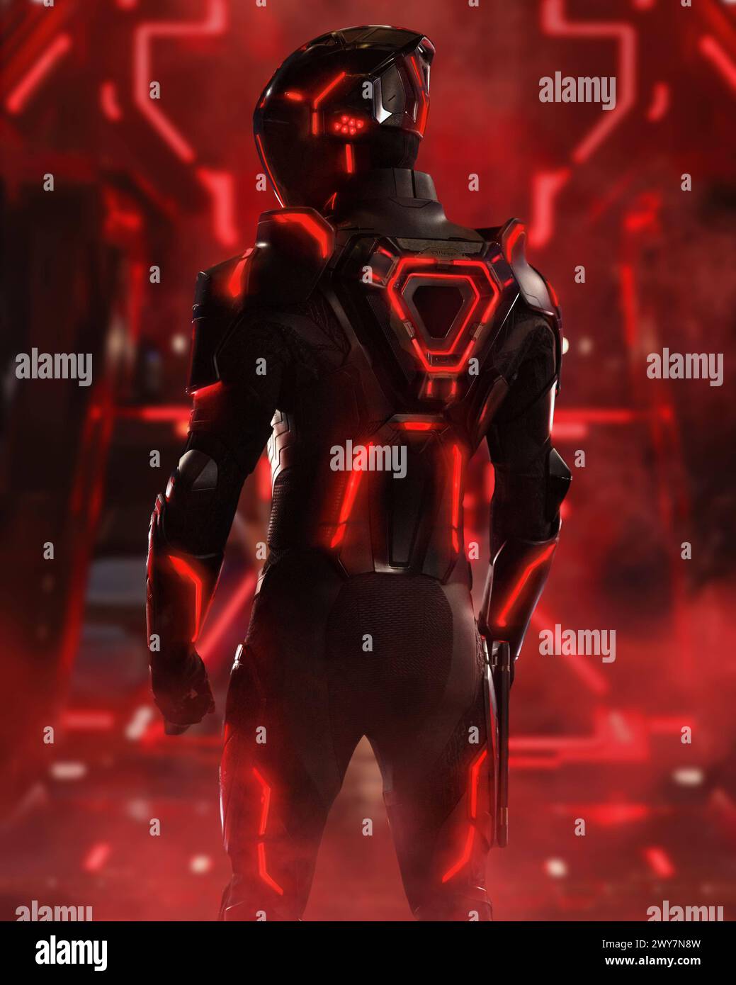Tron 3 2025 Tron 3 2025 TRON: Ares. SOLO PER USO EDITORIALE Copyright: XLeahxGallox Foto Stock