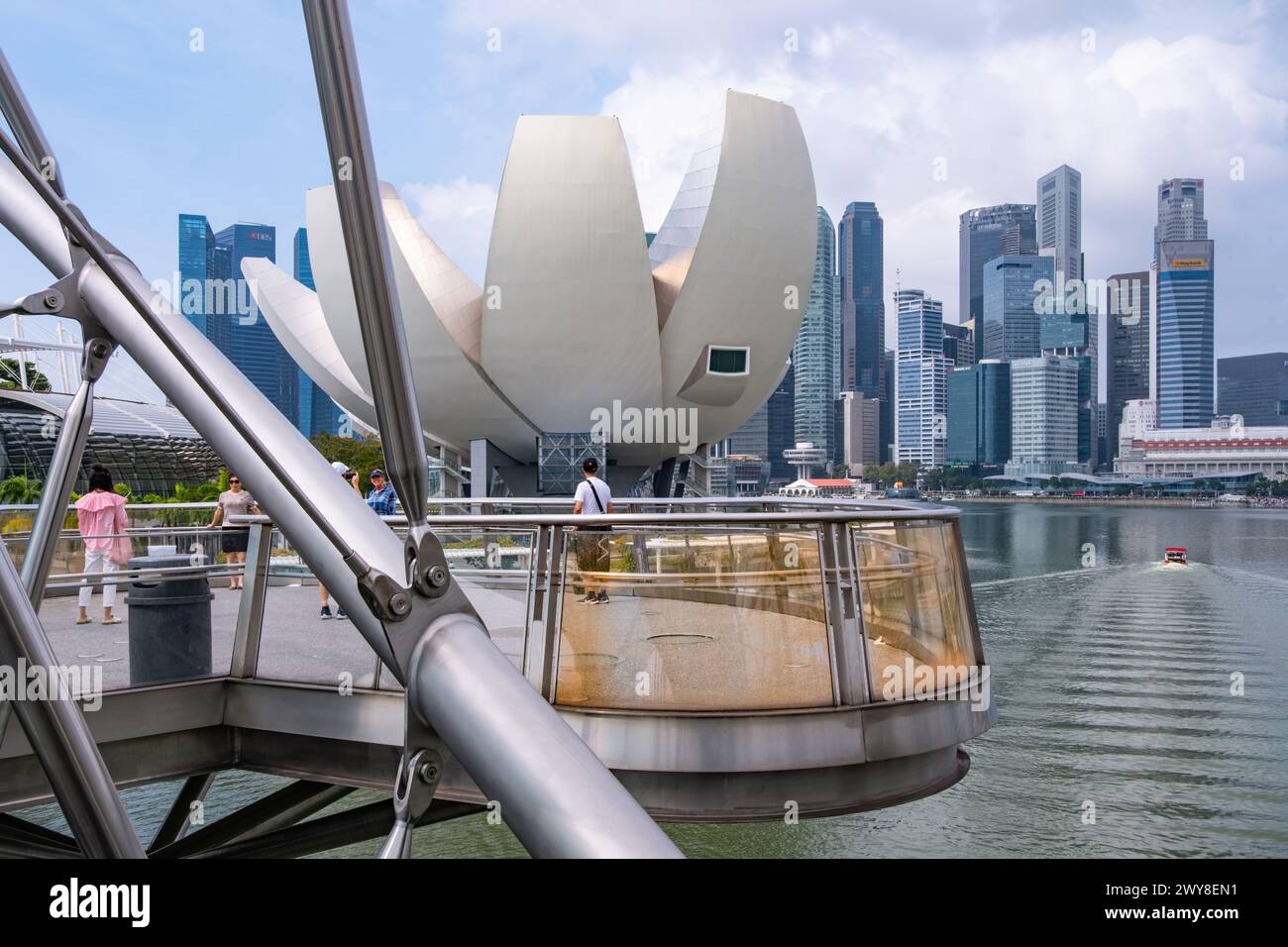 Visita al Museo delle Scienze artistiche di Singapore Foto Stock