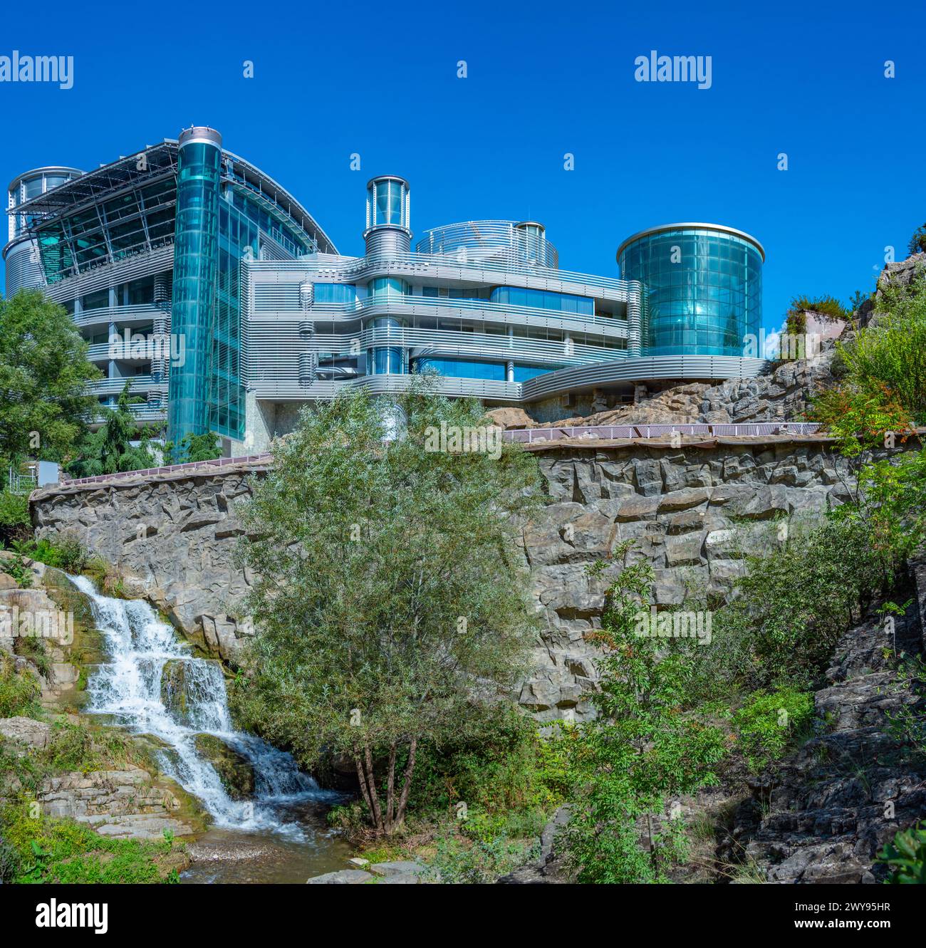 Tbilisi, Georgia, 10 settembre 2023: Residenza di Bidzina Ivanishvili a Tbilisi, Georgia Foto Stock