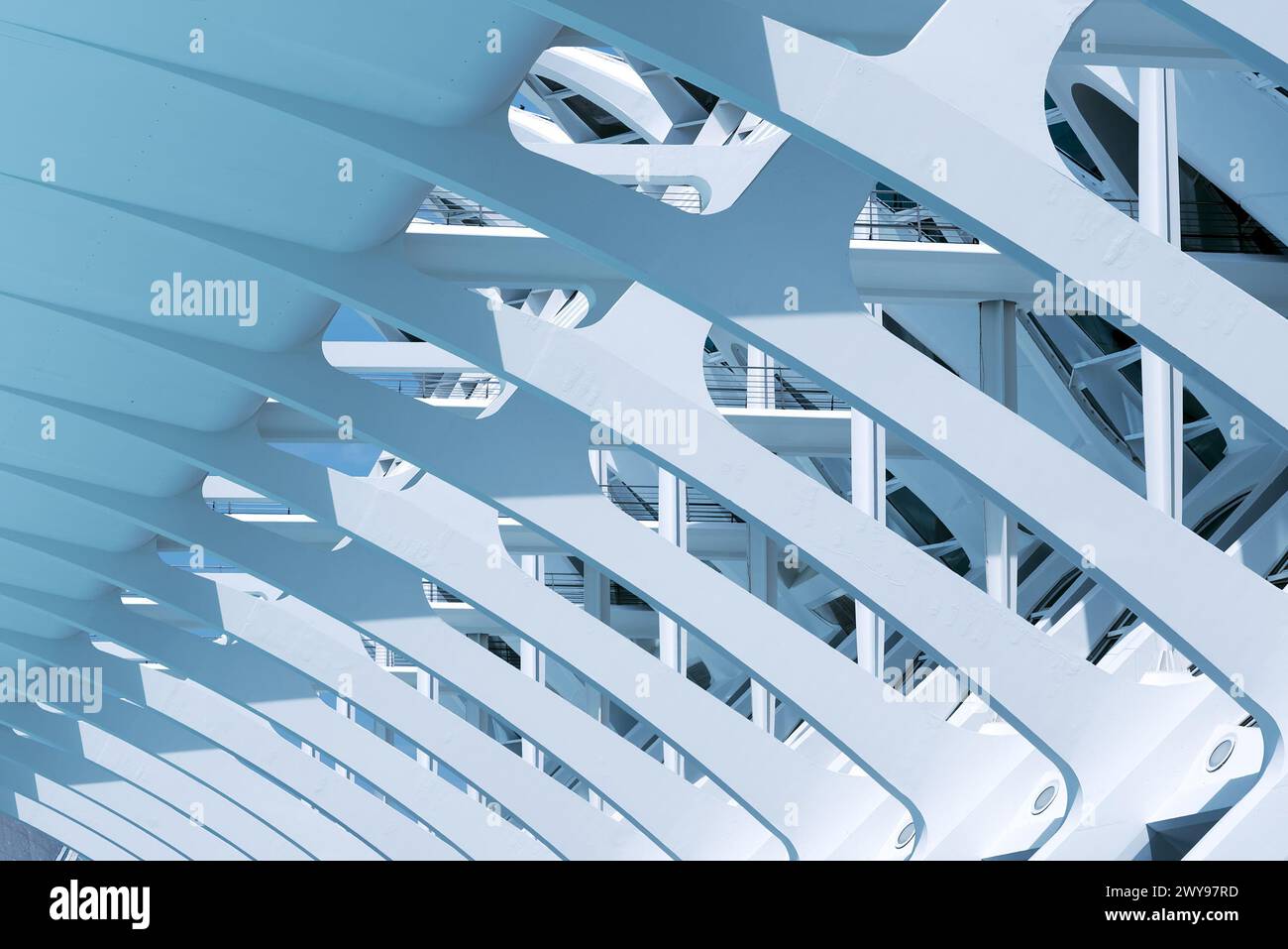 Abstract sfondo architettonico Foto Stock