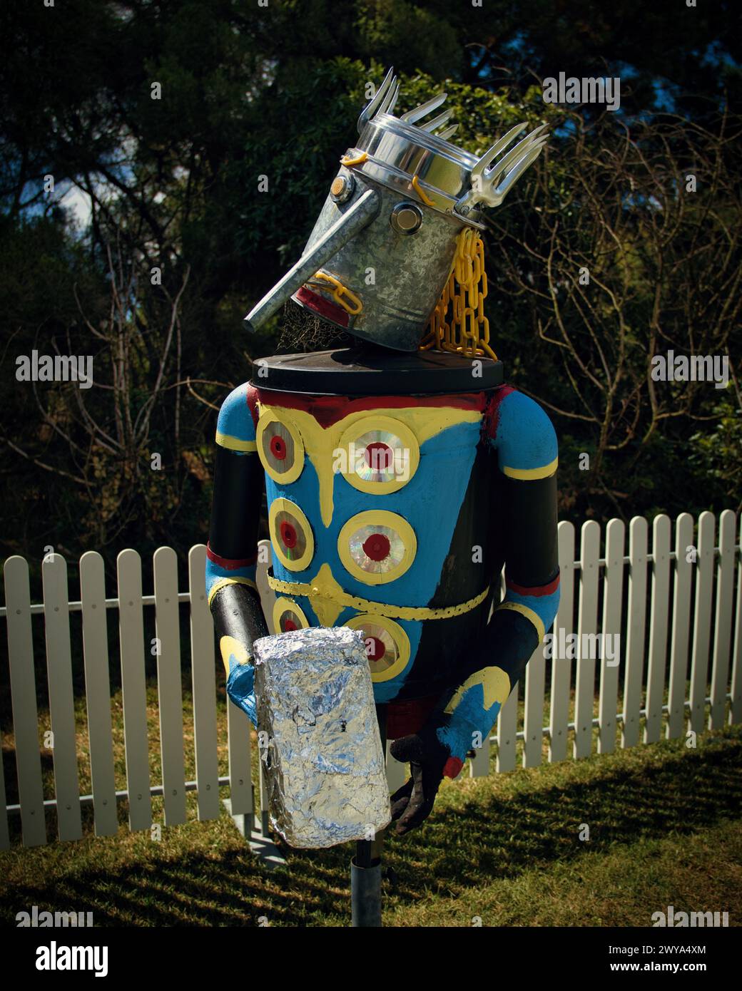 Re Spaventapasseri Foto Stock