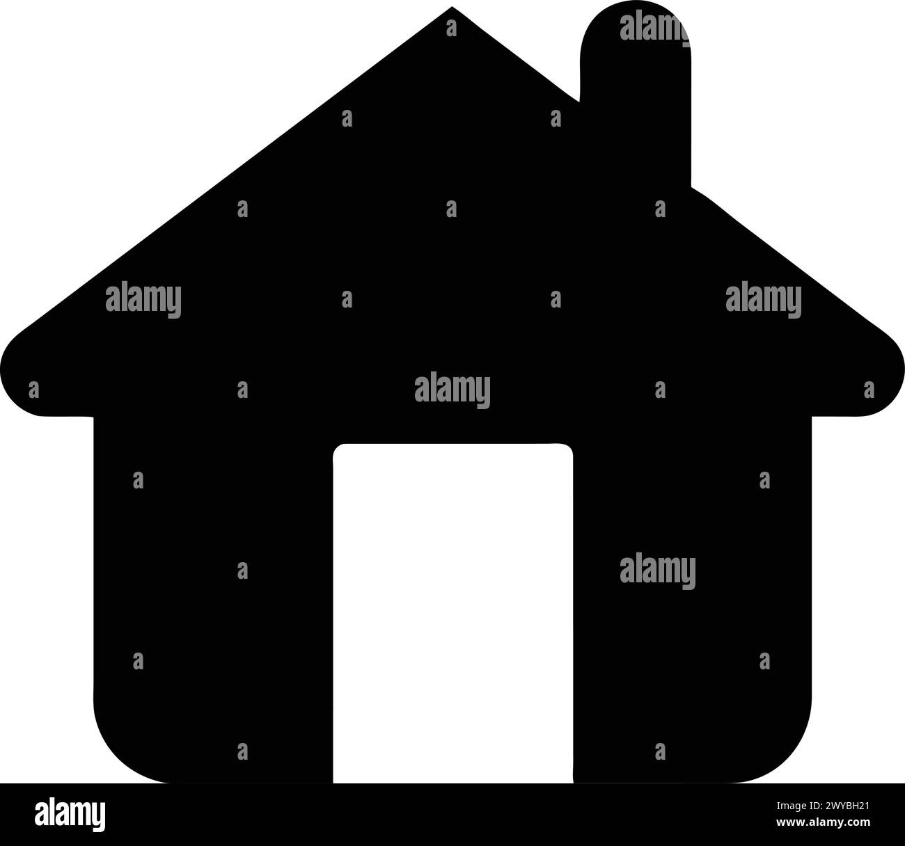 DESIGN DELLE ICONE DELLA CASA, RISORSA GRAFICA Illustrazione Vettoriale