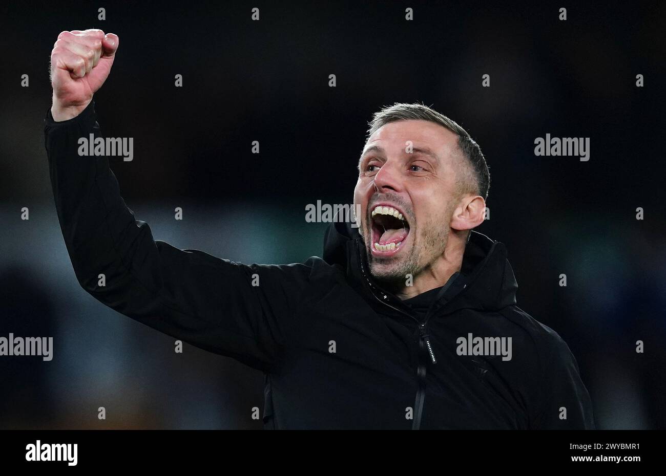 Foto del file datata 28-02-2024 del manager dei Wolverhampton Wanderers Gary o'Neil. Il boss Gary o'Neil crede che i Wolves si qualificano per l'Europa questa stagione sarebbe "massiccia". Data di pubblicazione: Venerdì 5 aprile 2024. Foto Stock