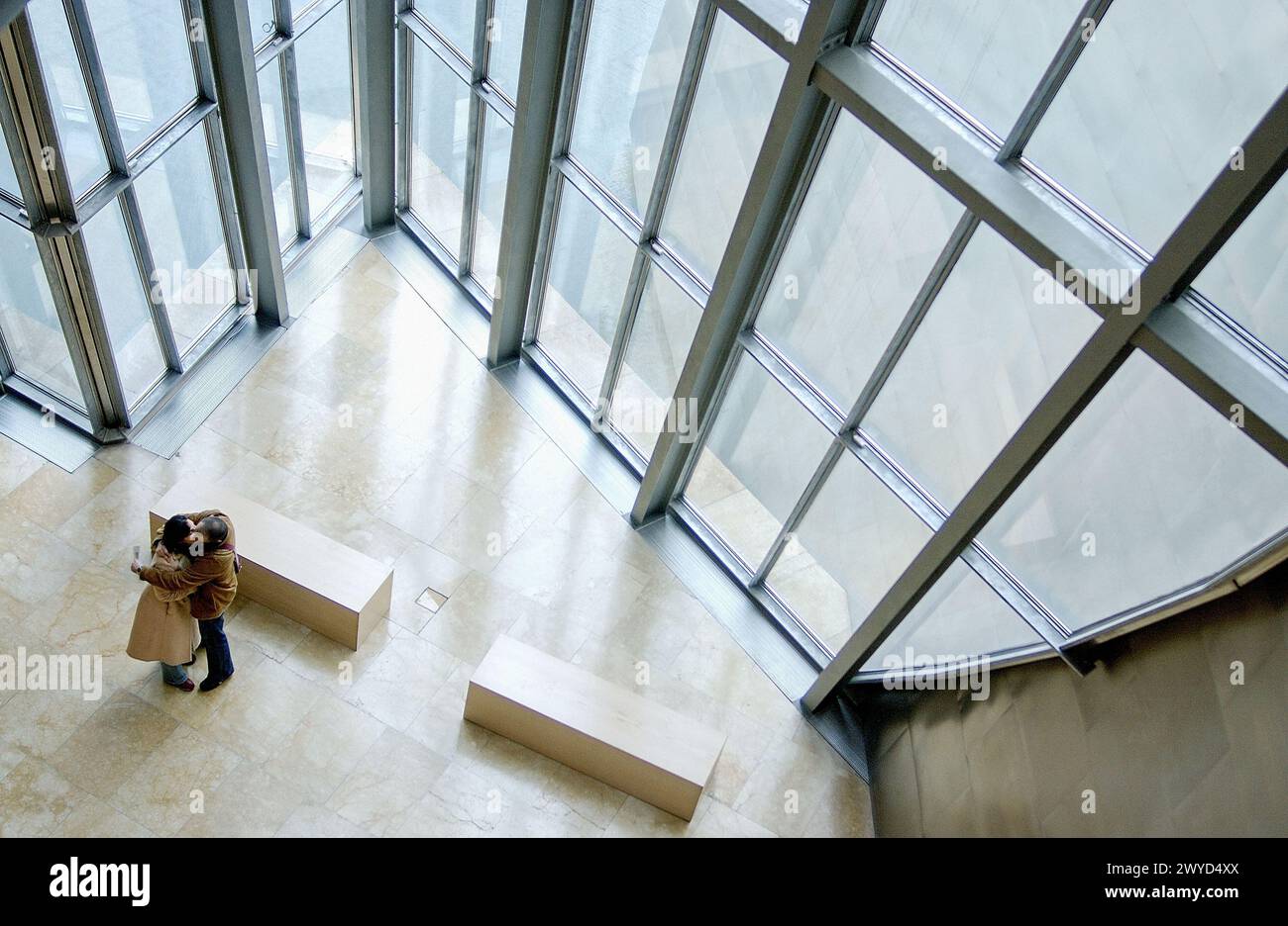 Museo Guggenheim, di F.O. Gehry. Bilbao. Biscaglia. Spagna. Foto Stock