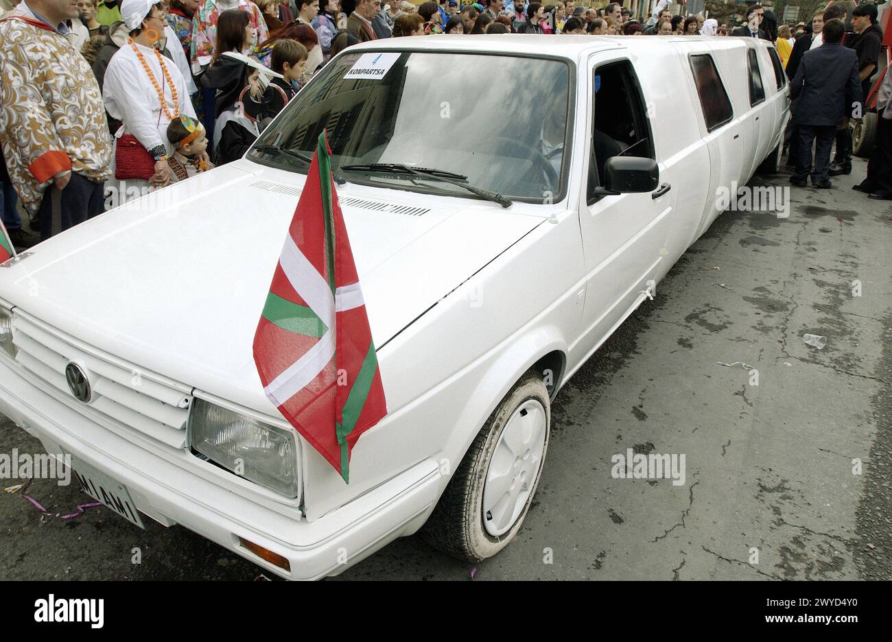 Il carnevale. Tolosa. Guipúzcoa, Euskadi. Spagna. Foto Stock