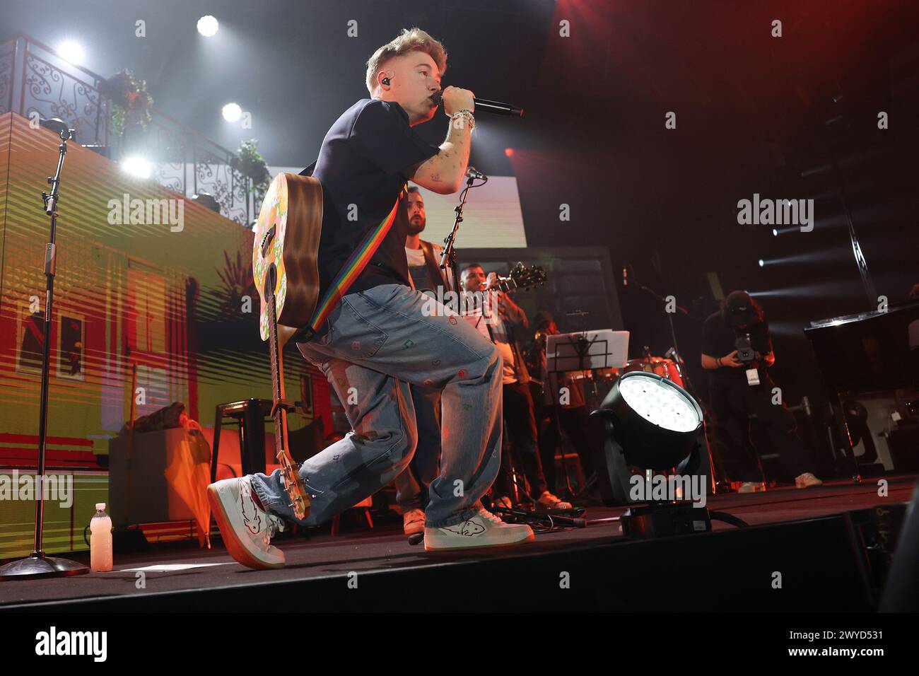 Padova, Italia. 5 aprile 2024. ALFA - non so chi abbia creato il mondo ma so che era innamorato - TOUR 2024 Padova (PD) Kioene Arena nella foto ALFA Credit: Independent Photo Agency/Alamy Live News Foto Stock