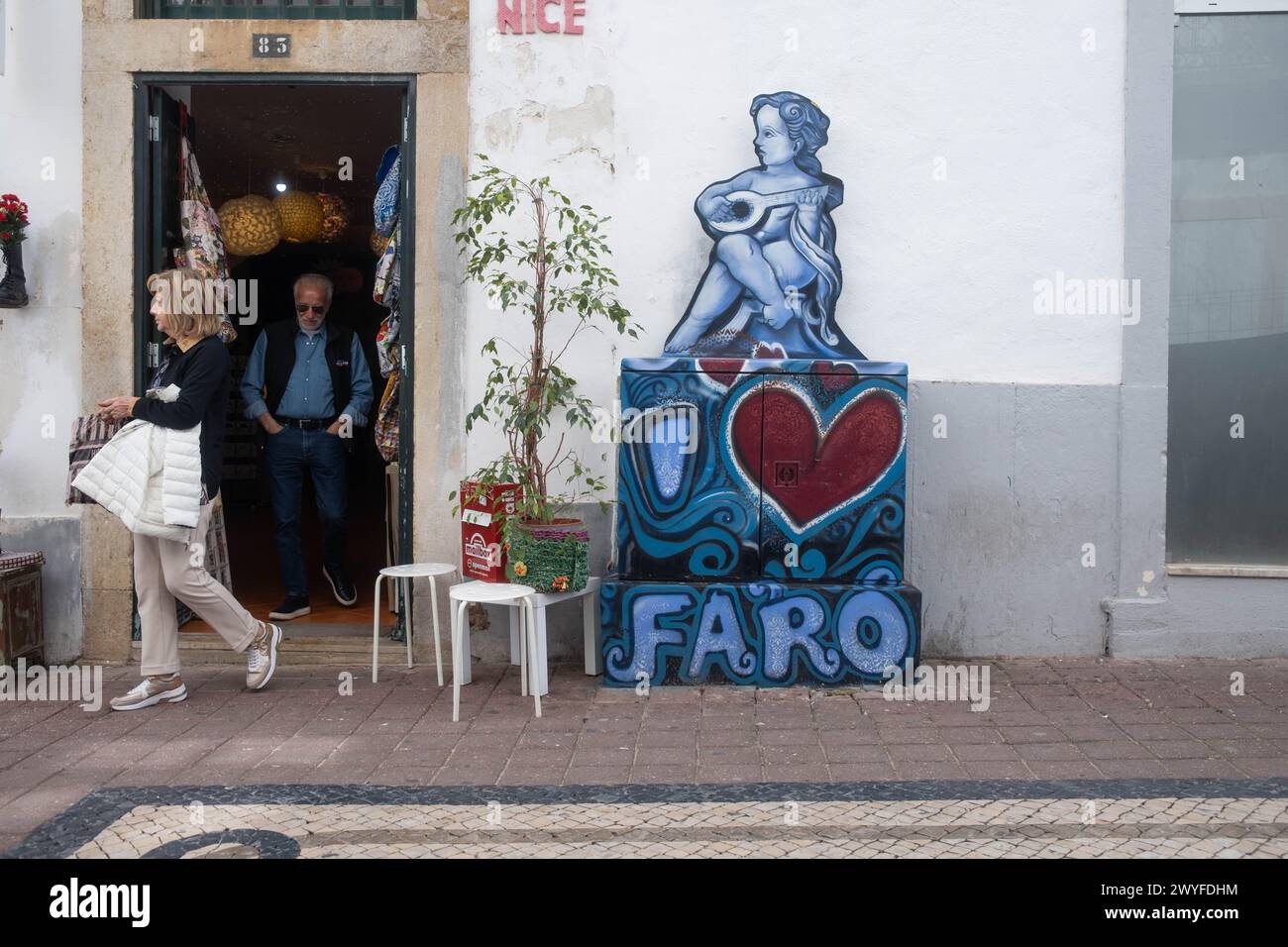 Faro Algarve Portogallo Foto Stock