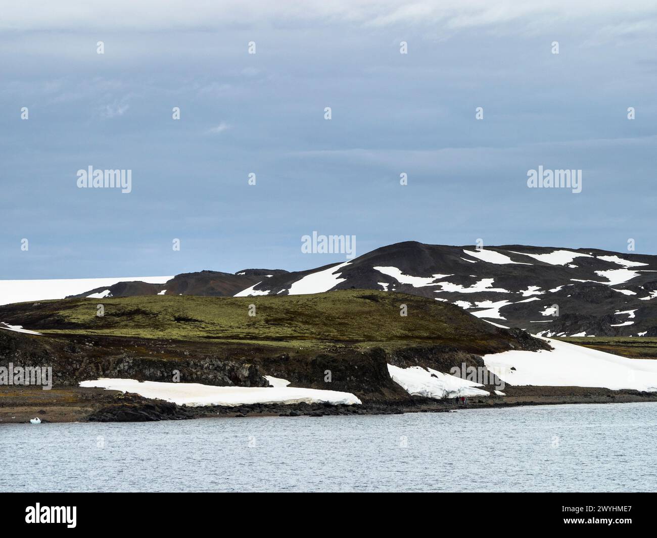 Maxwell Bay. King George Island, South Shetland, Antartide Foto Stock