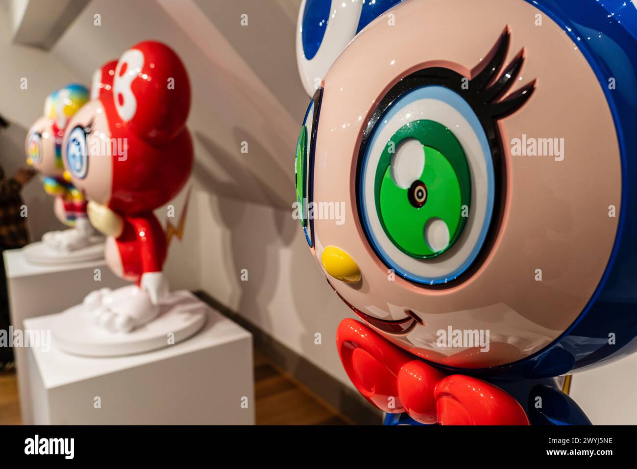 Takahashi Murakami, DOB Rainbow, Moco Museum, Amsterdam, Paesi Bassi Foto Stock