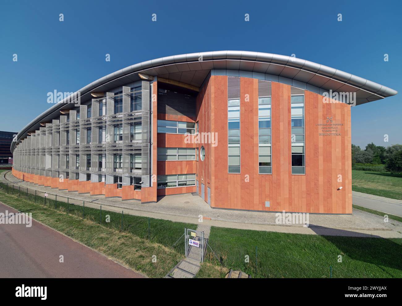 Biblioteca della Pontificia Accademia di Teologia, PAT, Cracovia, Polonia Foto Stock